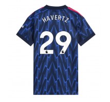 Arsenal Kai Havertz #29 Koszulka Wyjazdowa damskie 2025-26 Krótki Rękaw